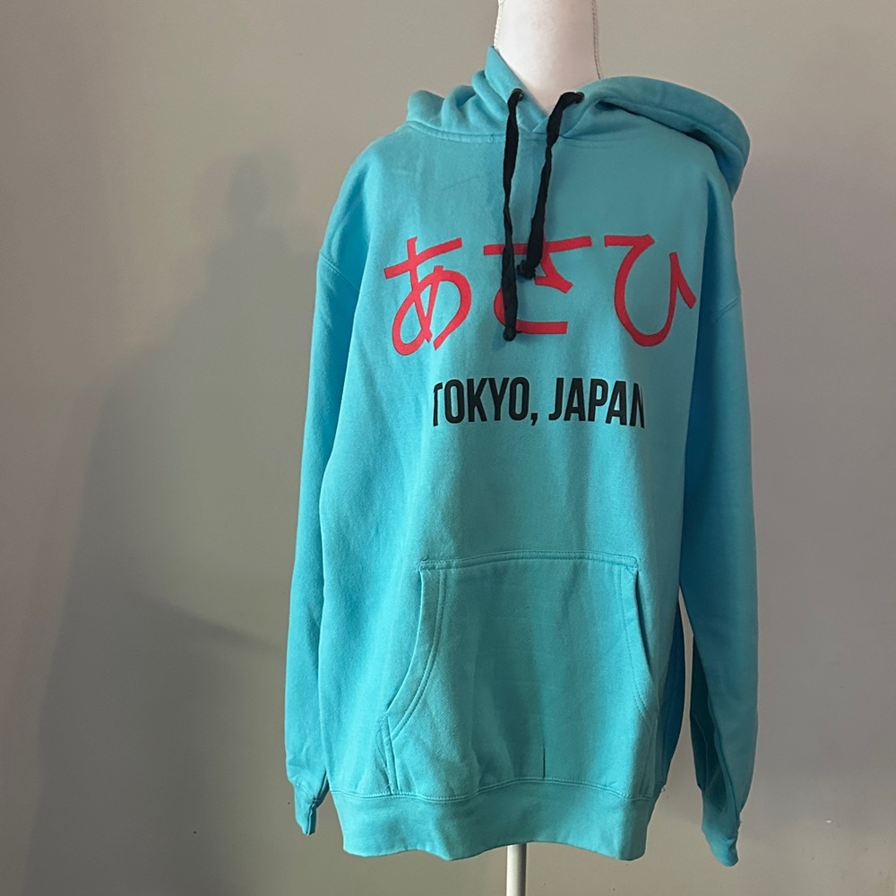 Blue Tokyo Japan Hoodie